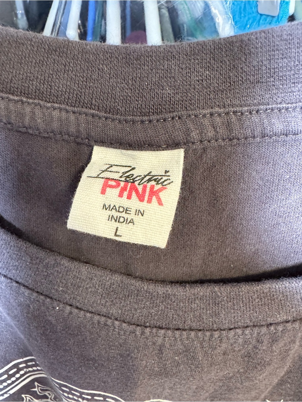 Electric Pink Gray Sun & Moon Graphic Tee - Picture 3 of 5